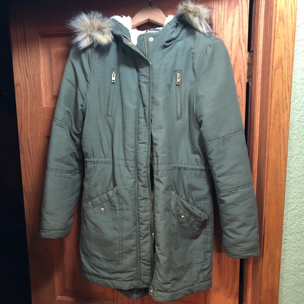 American Eagle army green winter coat